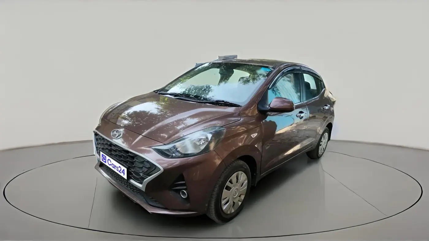 2020 Hyundai AURA S 1.2 CNG, CNG, Manual, 85,434 km, exterior