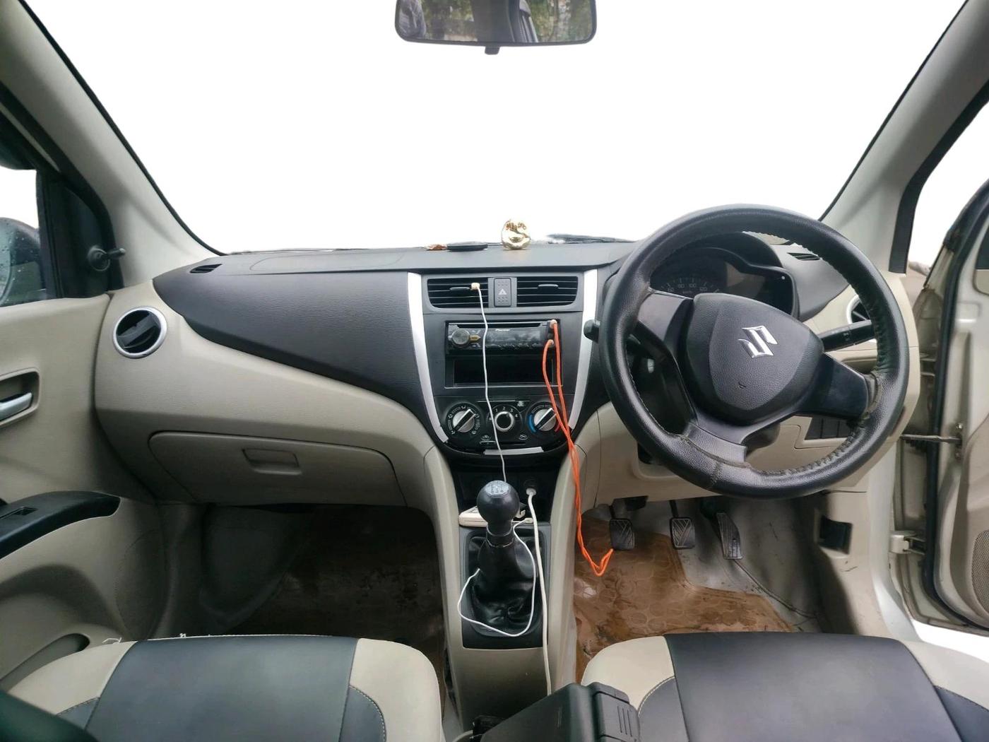 2015 Maruti Celerio VXI, CNG, Manual, 1,08,827 km, interior