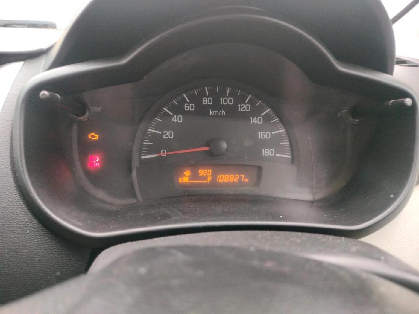 2015 Maruti Celerio VXI, CNG, Manual, 1,08,827 km, interior