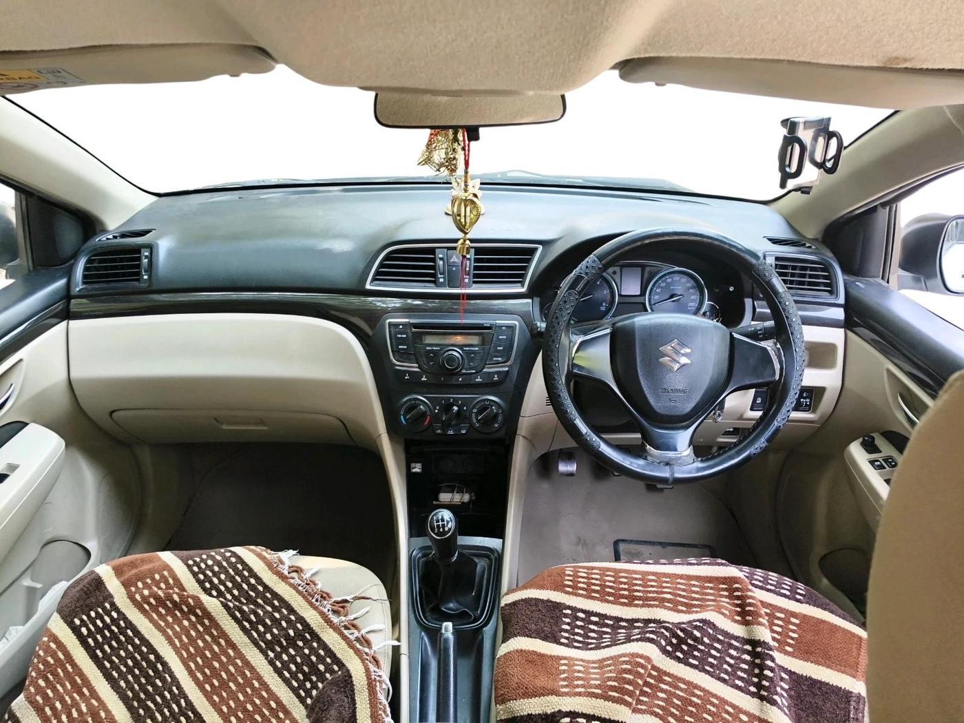 2016 Maruti Ciaz VDI (O) SHVS, Diesel, Manual, 1,03,781 km, interior
