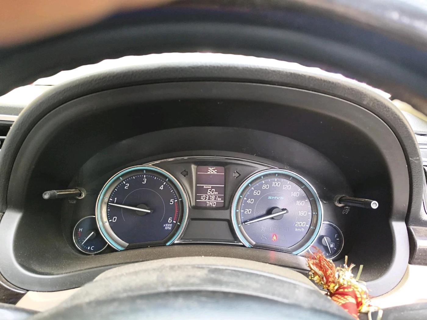 2016 Maruti Ciaz VDI (O) SHVS, Diesel, Manual, 1,03,781 km, interior