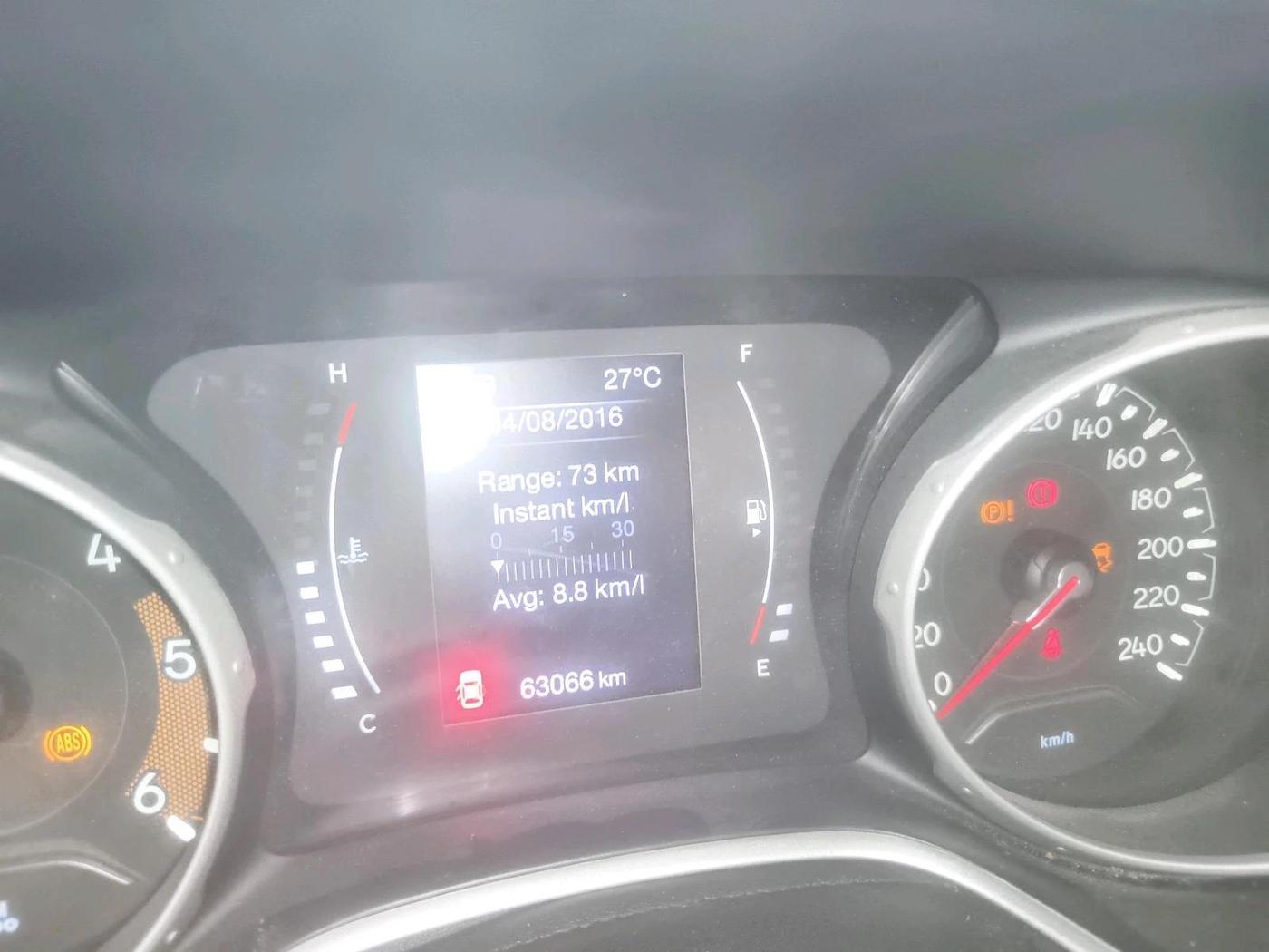 2017 Jeep Compass LIMITED 2.0 DIESEL, Diesel, Manual, 63,066 km, interior
