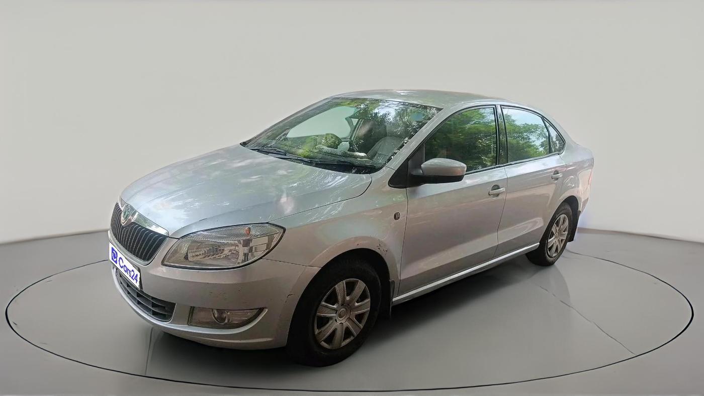 2012 Skoda Rapid AMBITION 1.6 TDI CR MT, Diesel, Manual, 1,92,862 km, exterior
