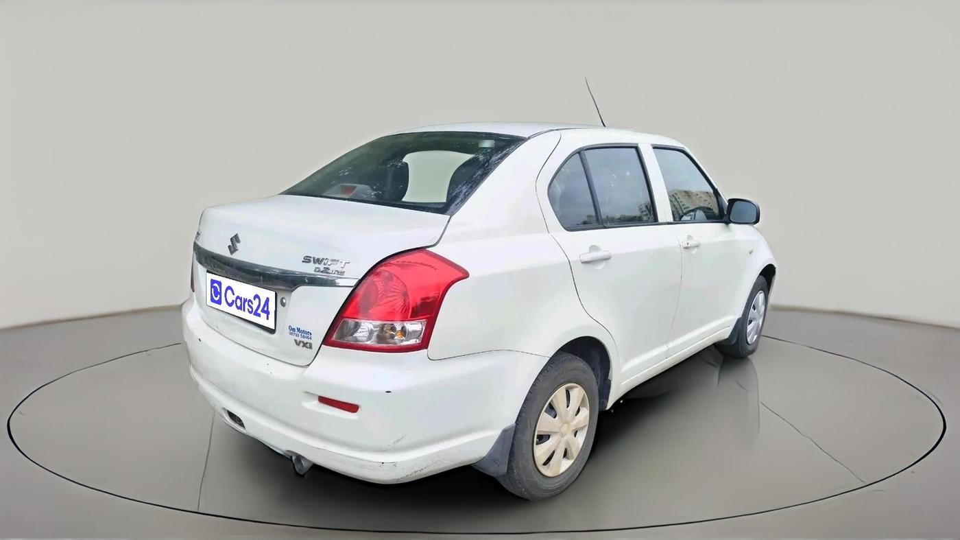 2011 Maruti Swift Dzire VXI, CNG, Manual, 1,21,499 km, exterior
