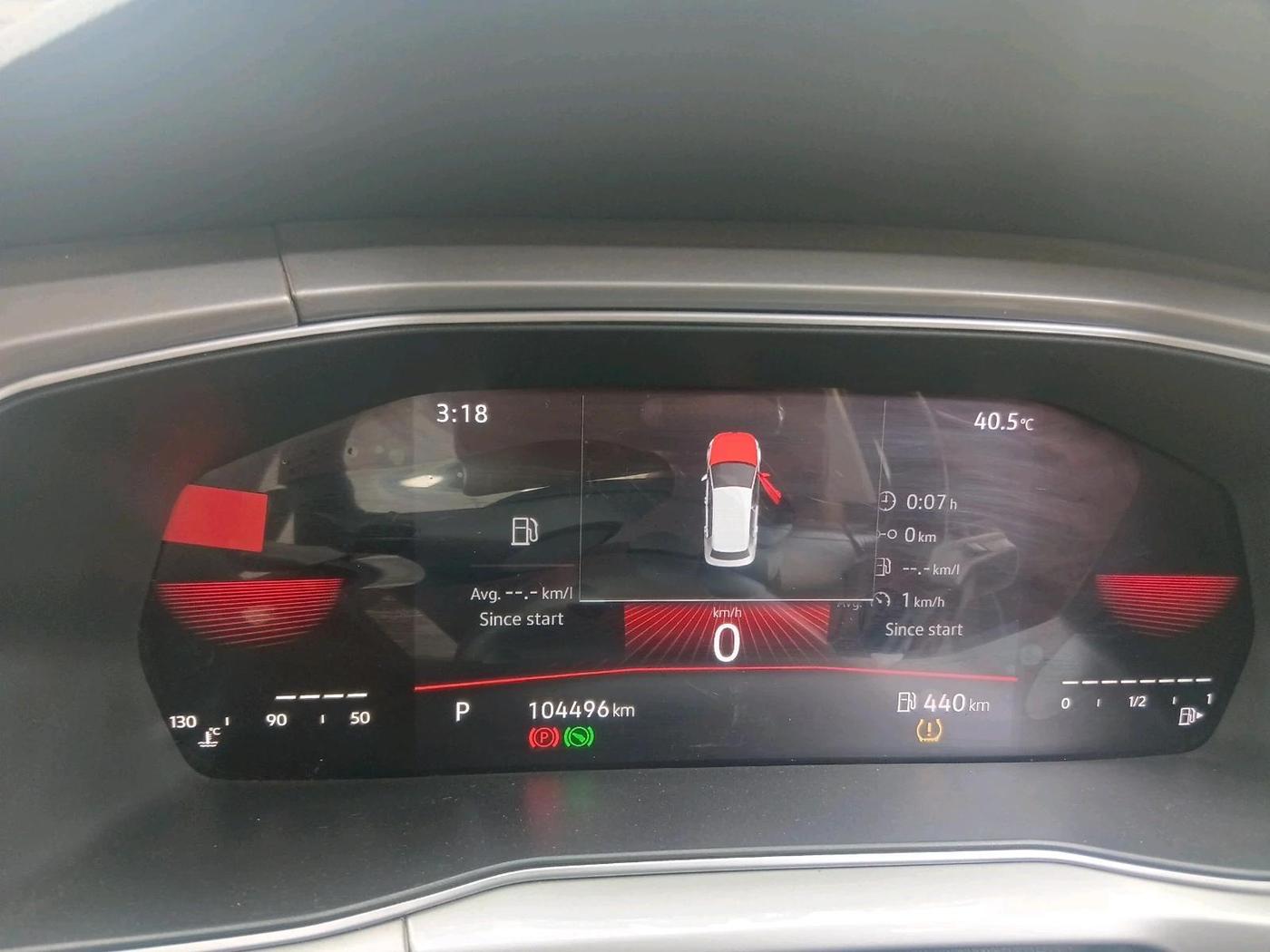 2022 Volkswagen TAIGUN GT PLUS 1.5 TSI DSG, Petrol, Automatic, 1,04,496 km, interior
