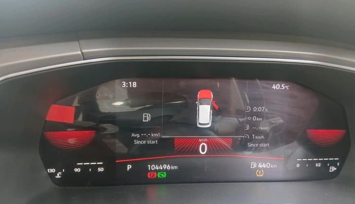 2022 Volkswagen TAIGUN GT PLUS 1.5 TSI DSG, Petrol, Automatic, 1,04,496 km, interior