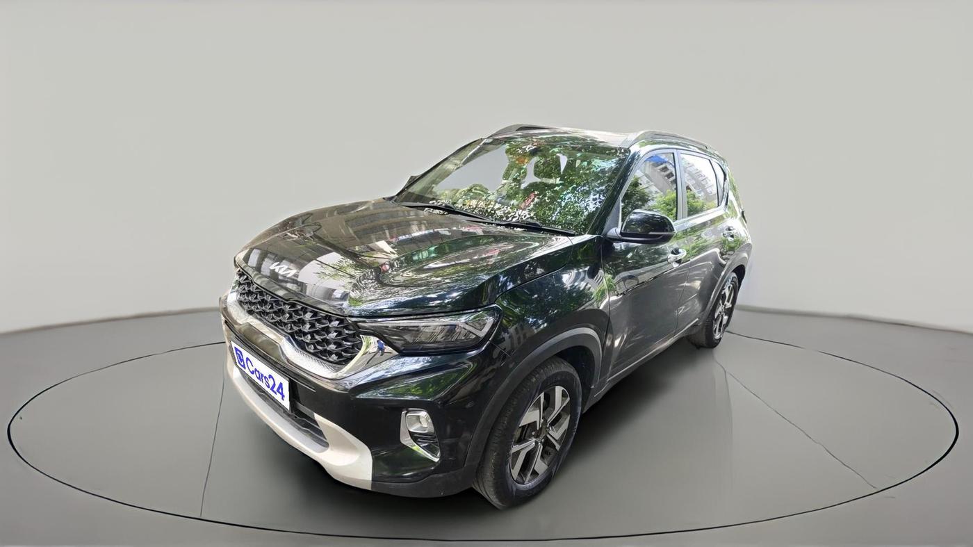 2023 KIA SONET HTX 1.5 AT, Diesel, Automatic, 60,766 km, exterior