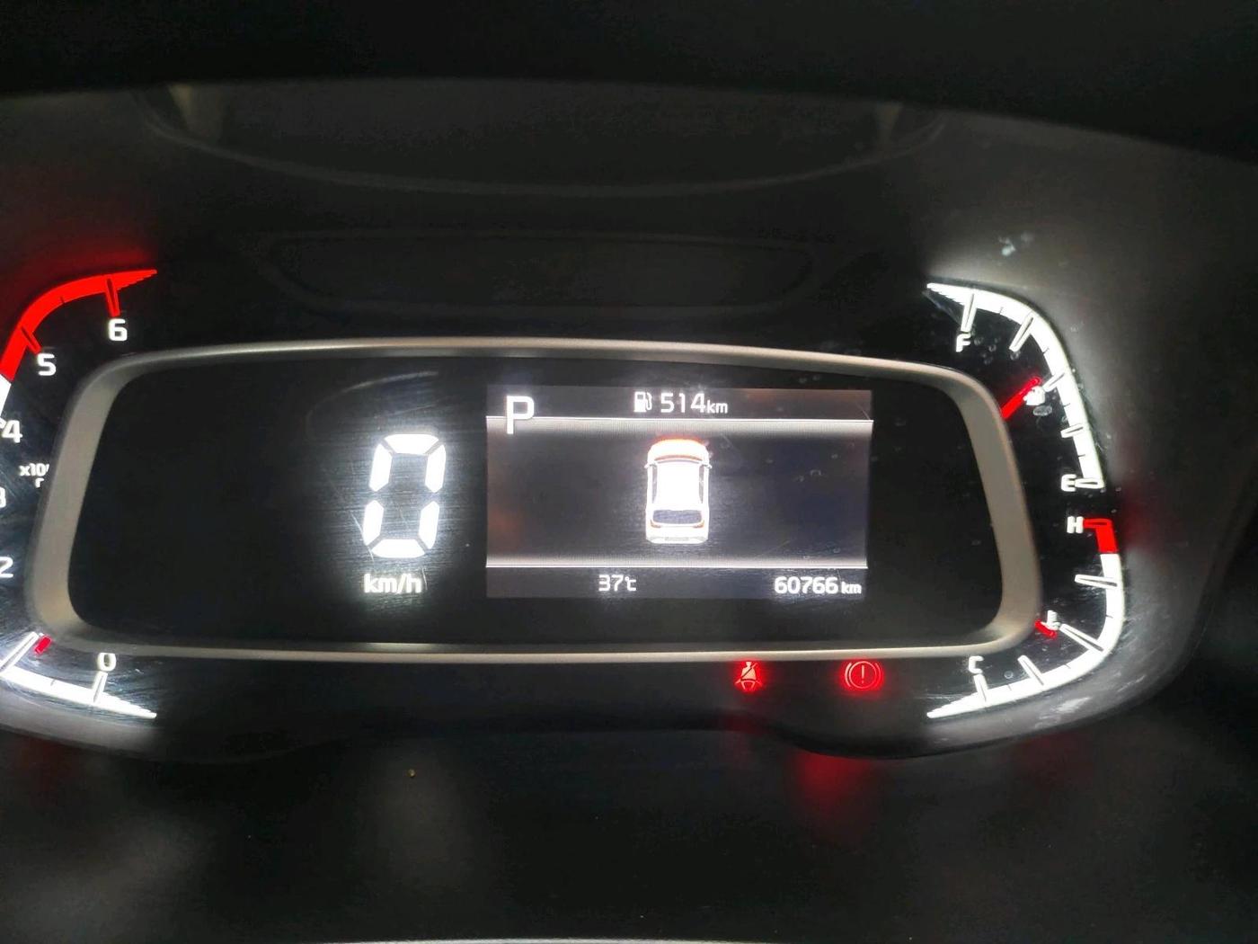 2023 KIA SONET HTX 1.5 AT, Diesel, Automatic, 60,766 km, interior