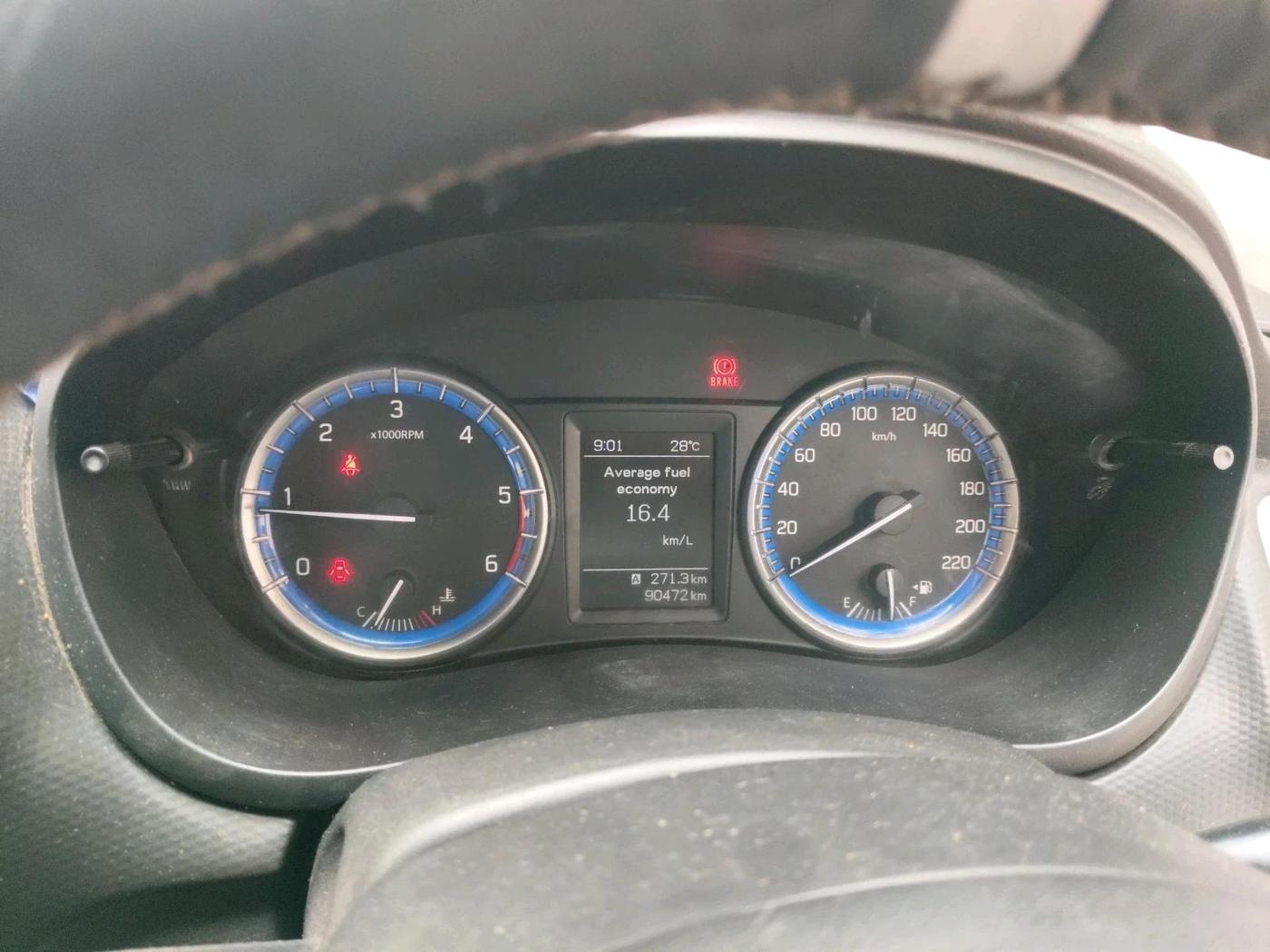 2015 Maruti S Cross ALPHA 1.6, Diesel, Manual, 90,472 km, interior