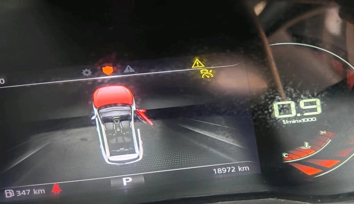 2023 MG ASTOR SAVVY 1.3 TURBO AT S RED, Petrol, Automatic, 18,972 km, interior