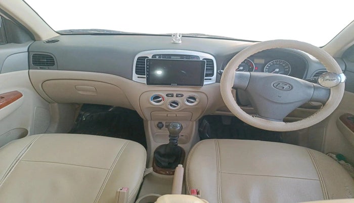2008 Hyundai Verna XI, Petrol, Manual, 1,10,080 km, interior