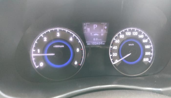 2015 Hyundai Verna FLUIDIC 1.6 CRDI SX AT, Diesel, Automatic, 1,02,459 km, interior