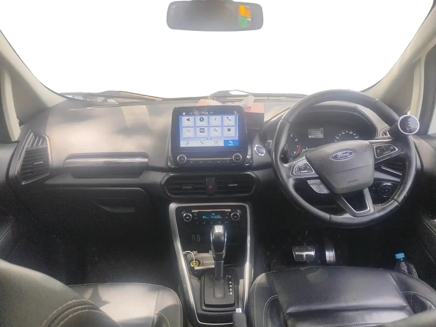 2018 Ford Ecosport TITANIUM + 1.5L PETROL AT, Petrol, Automatic, 1,31,428 km, interior