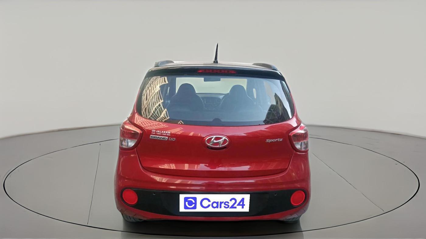 2018 Hyundai Grand i10 SPORTZ 1.2 KAPPA VTVT DUAL TONE, Petrol, Manual, 77,518 km, exterior