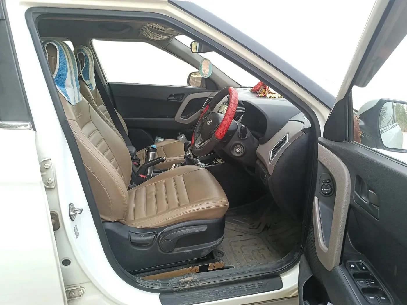 2018 Hyundai Creta E PLUS 1.4 DIESEL, Diesel, Manual, 75,480 km, interior