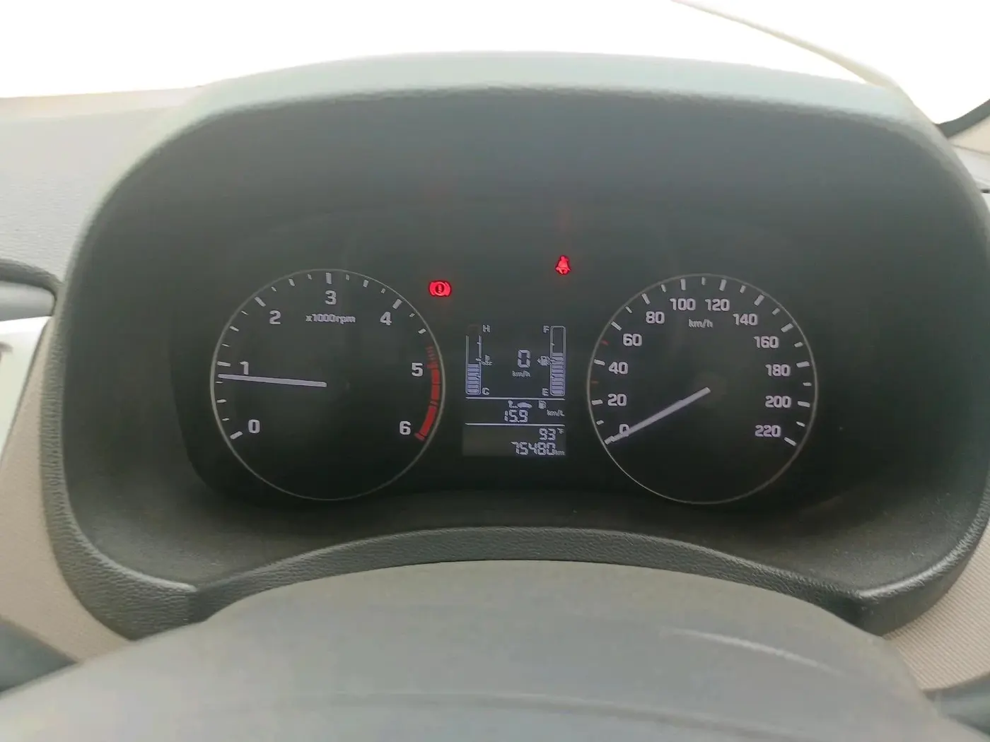 2018 Hyundai Creta E PLUS 1.4 DIESEL, Diesel, Manual, 75,480 km, interior