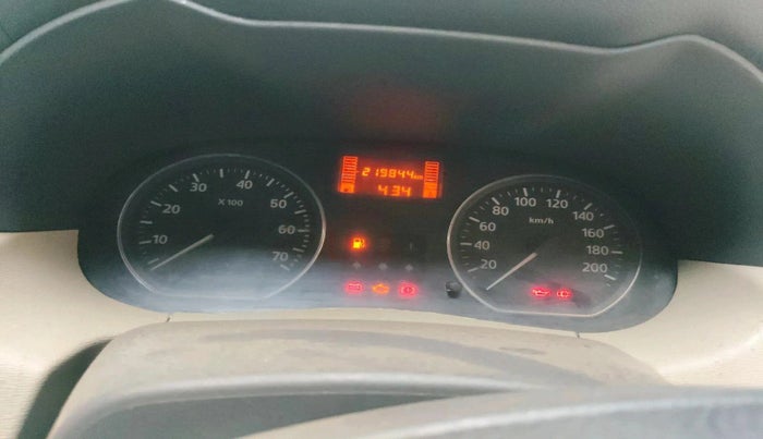 2014 Nissan Terrano XE (D), Diesel, Manual, 2,19,844 km, interior