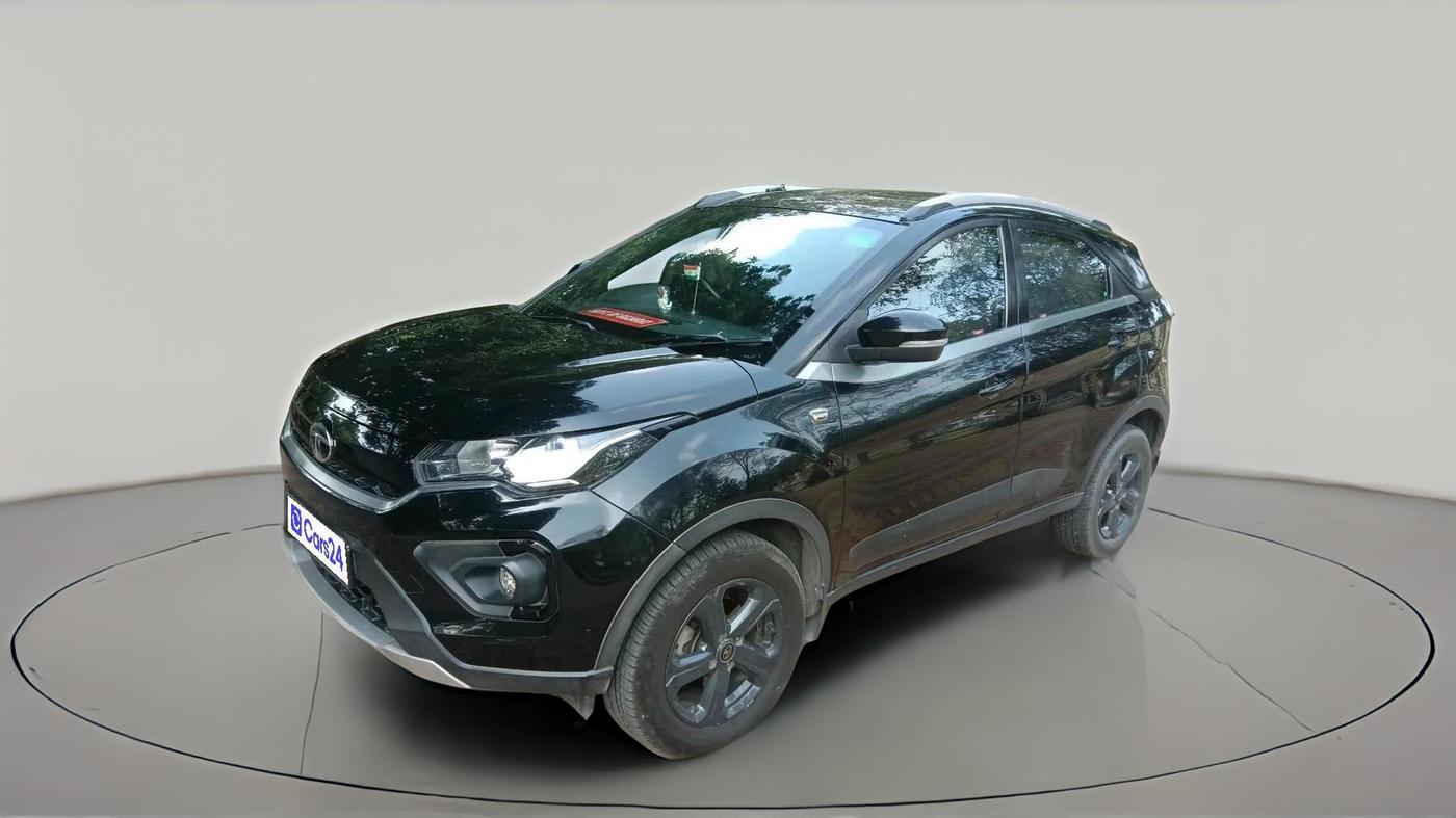 2021 Tata NEXON XZ PLUS (O) PETROL DARK EDITION, Petrol, Manual, 67,664 km, exterior