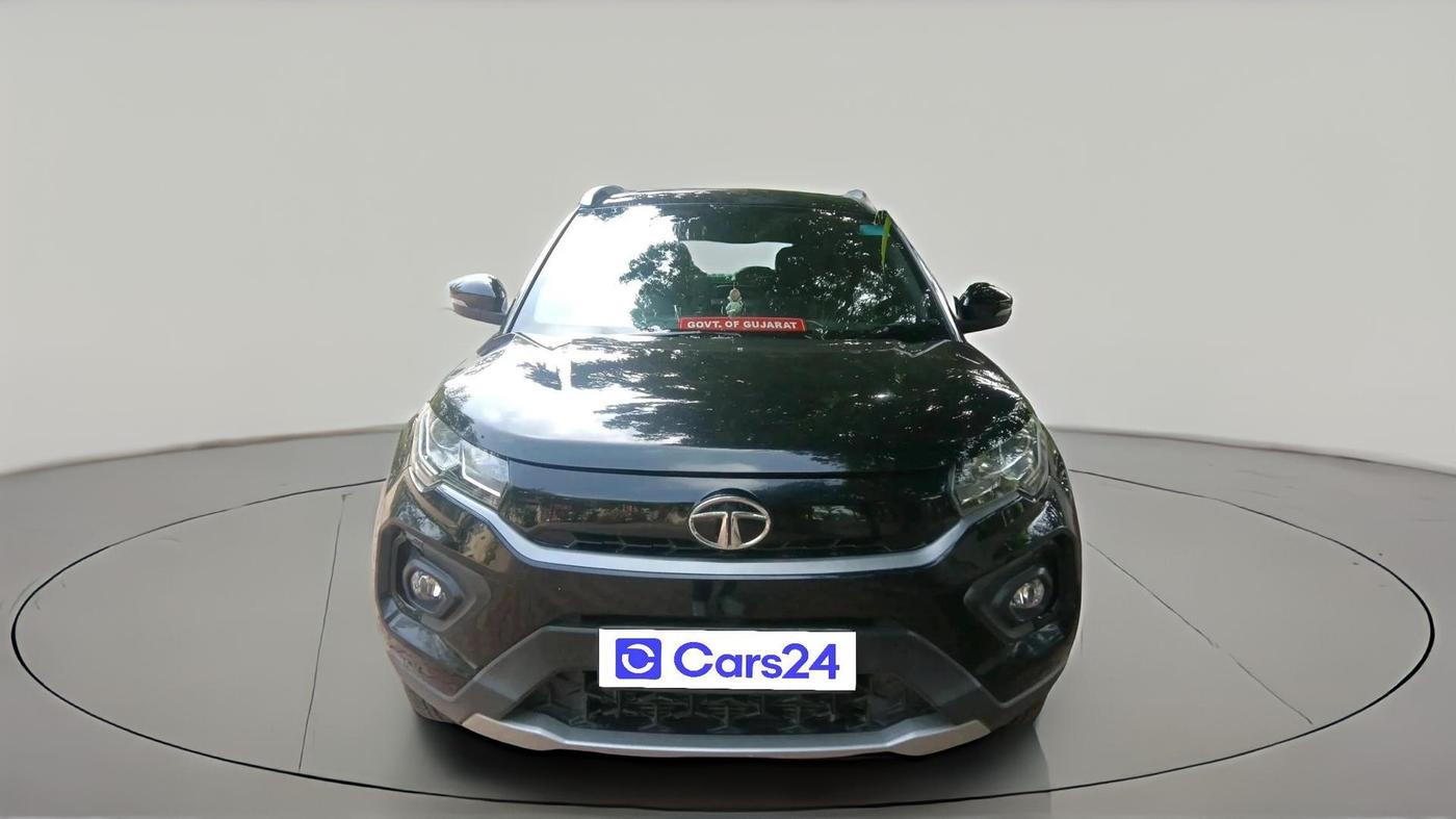 2021 Tata NEXON XZ PLUS (O) PETROL DARK EDITION, Petrol, Manual, 67,664 km, exterior
