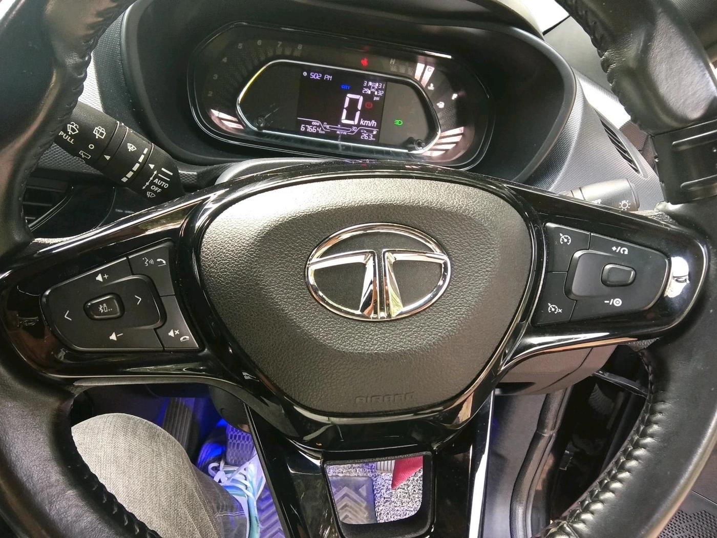 2021 Tata NEXON XZ PLUS (O) PETROL DARK EDITION, Petrol, Manual, 67,664 km, interior