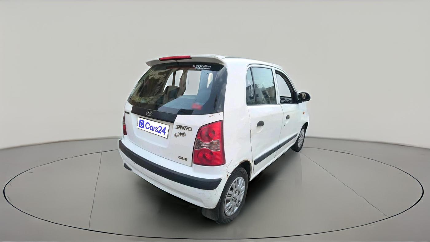 2011 Hyundai Santro Xing GLS, CNG, Manual, 1,00,711 km, exterior