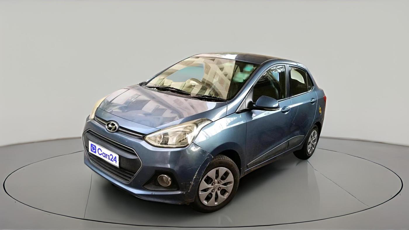 2014 Hyundai Xcent S 1.2, Petrol, Manual, 1,09,064 km, exterior