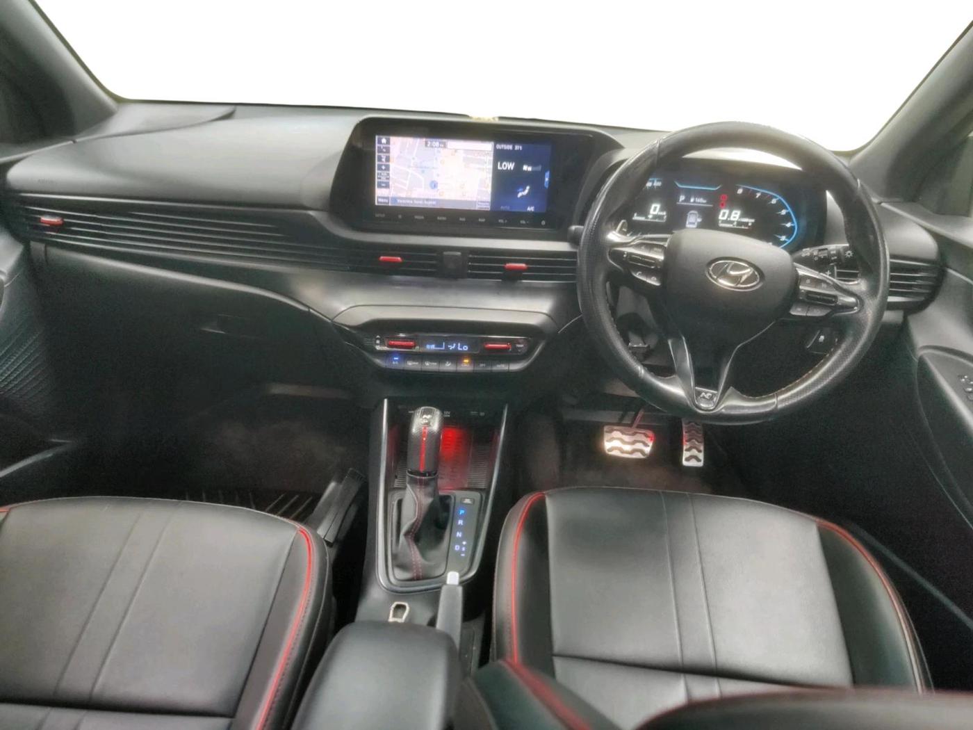 2021 Hyundai NEW I20 N LINE N8 1.0 TURBO GDI DCT, Petrol, Automatic, 88,436 km, interior