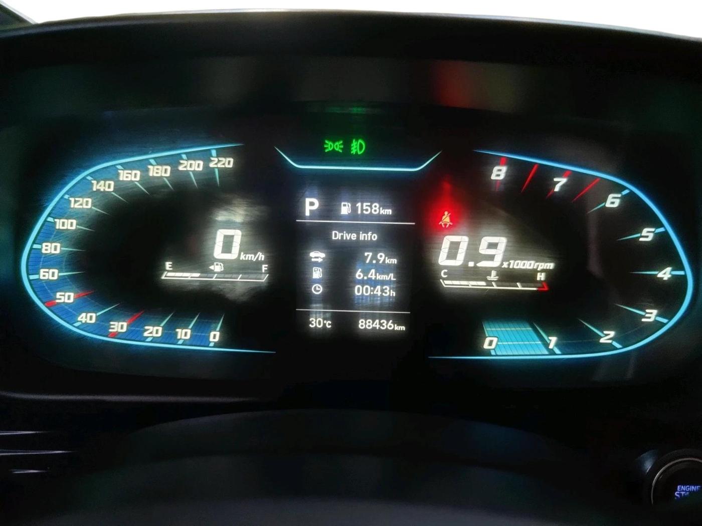 2021 Hyundai NEW I20 N LINE N8 1.0 TURBO GDI DCT, Petrol, Automatic, 88,436 km, interior