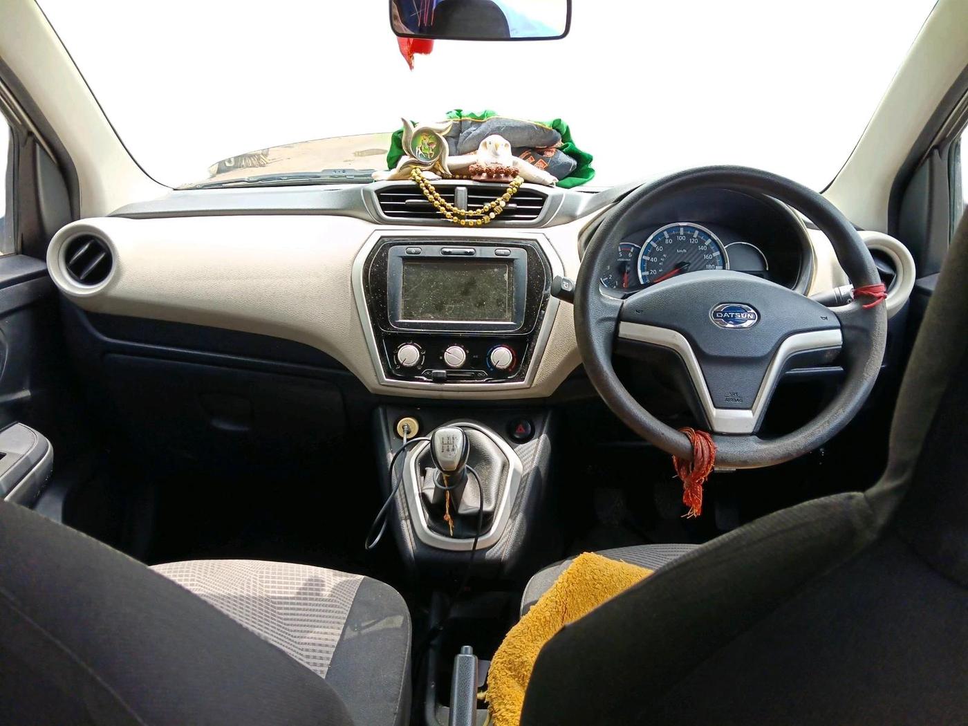 2020 Datsun Go Plus T(O), Petrol, Manual, 1,02,028 km, interior