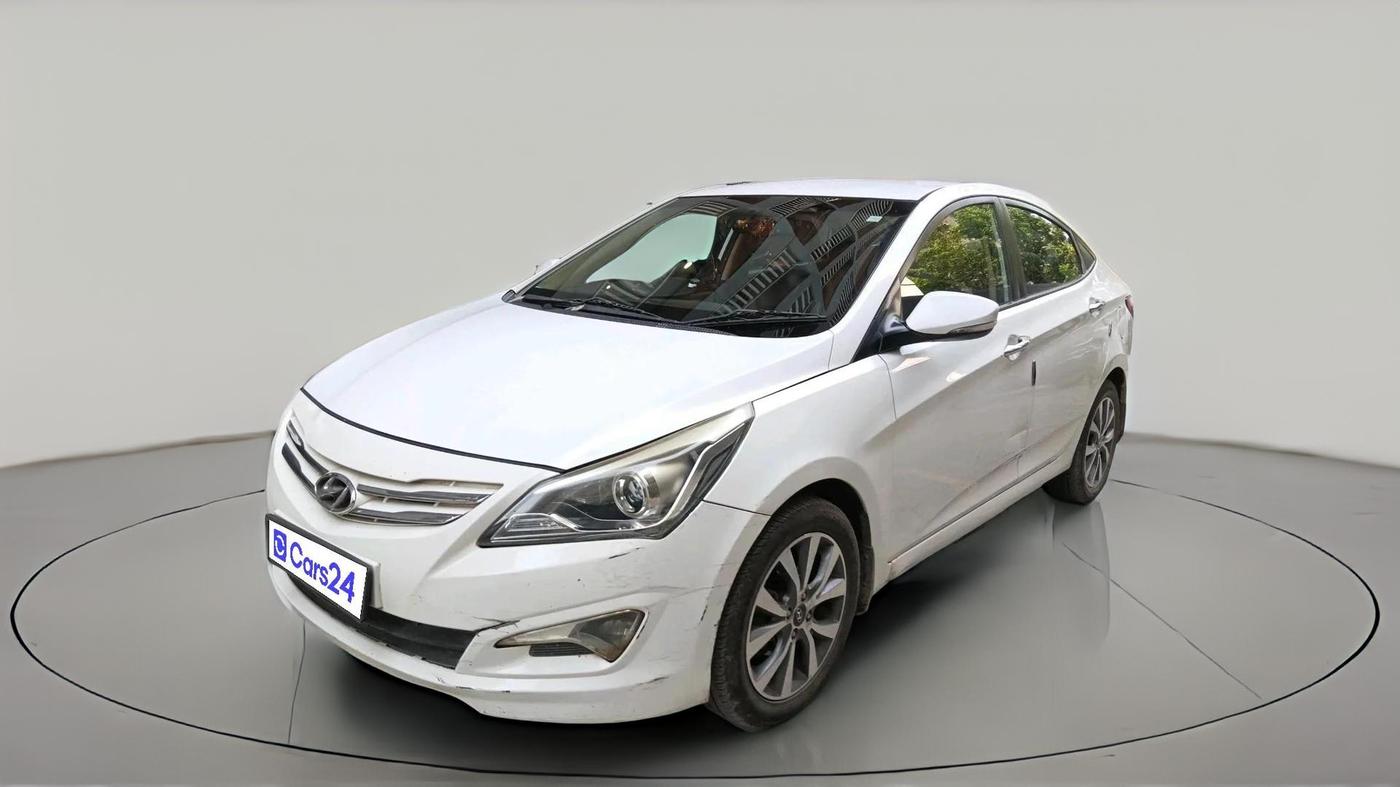 2015 Hyundai Verna FLUIDIC 4S 1.6 VTVT S(O), Petrol, Manual, 1,33,969 km, exterior
