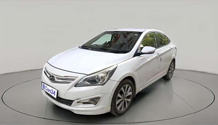 2015 Hyundai Verna FLUIDIC 4S 1.6 VTVT S(O), Petrol, Manual, 1,33,969 km, exterior
