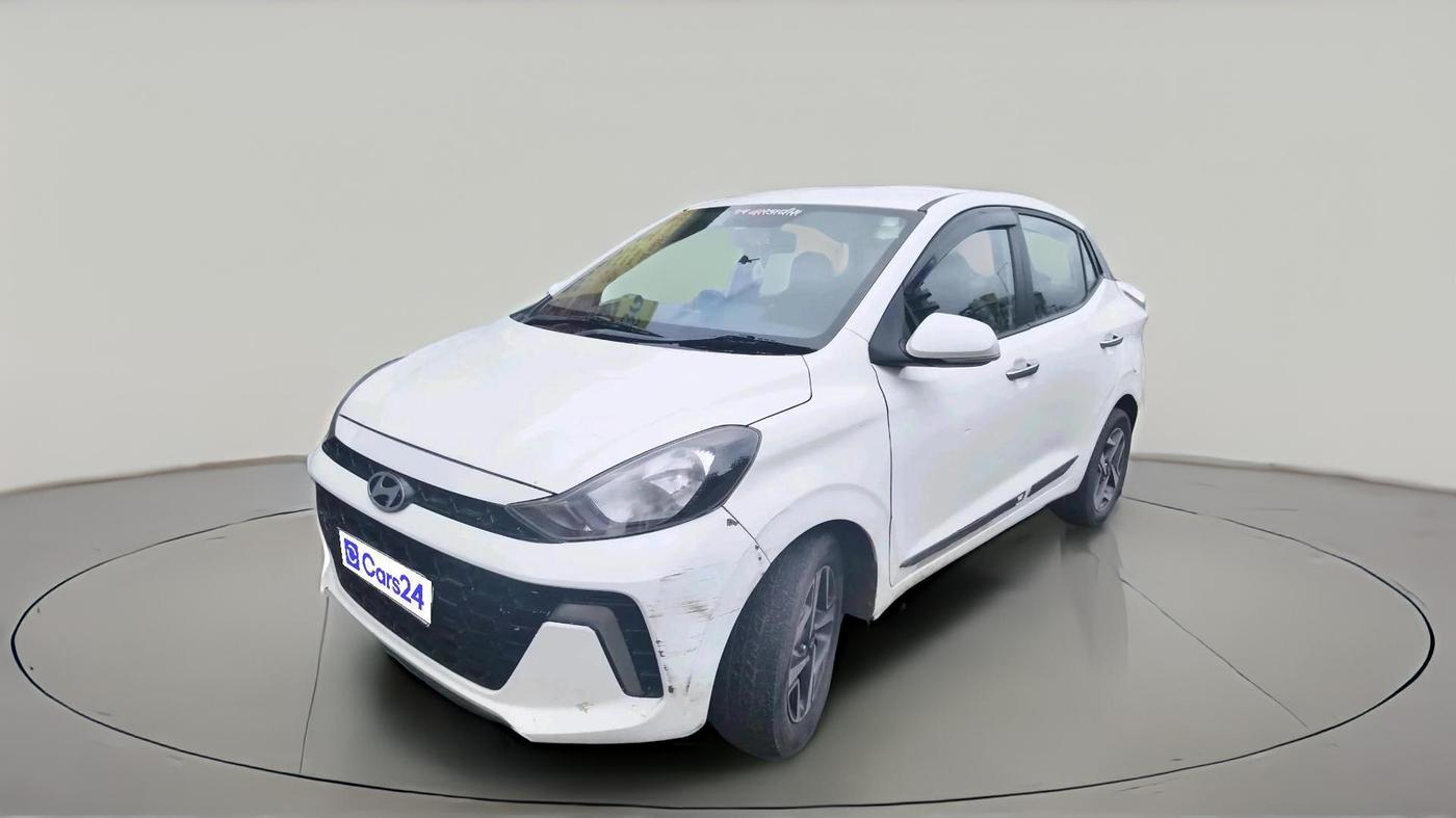 2023 Hyundai AURA SX 1.2 CNG, CNG, Manual, 61,240 km, exterior