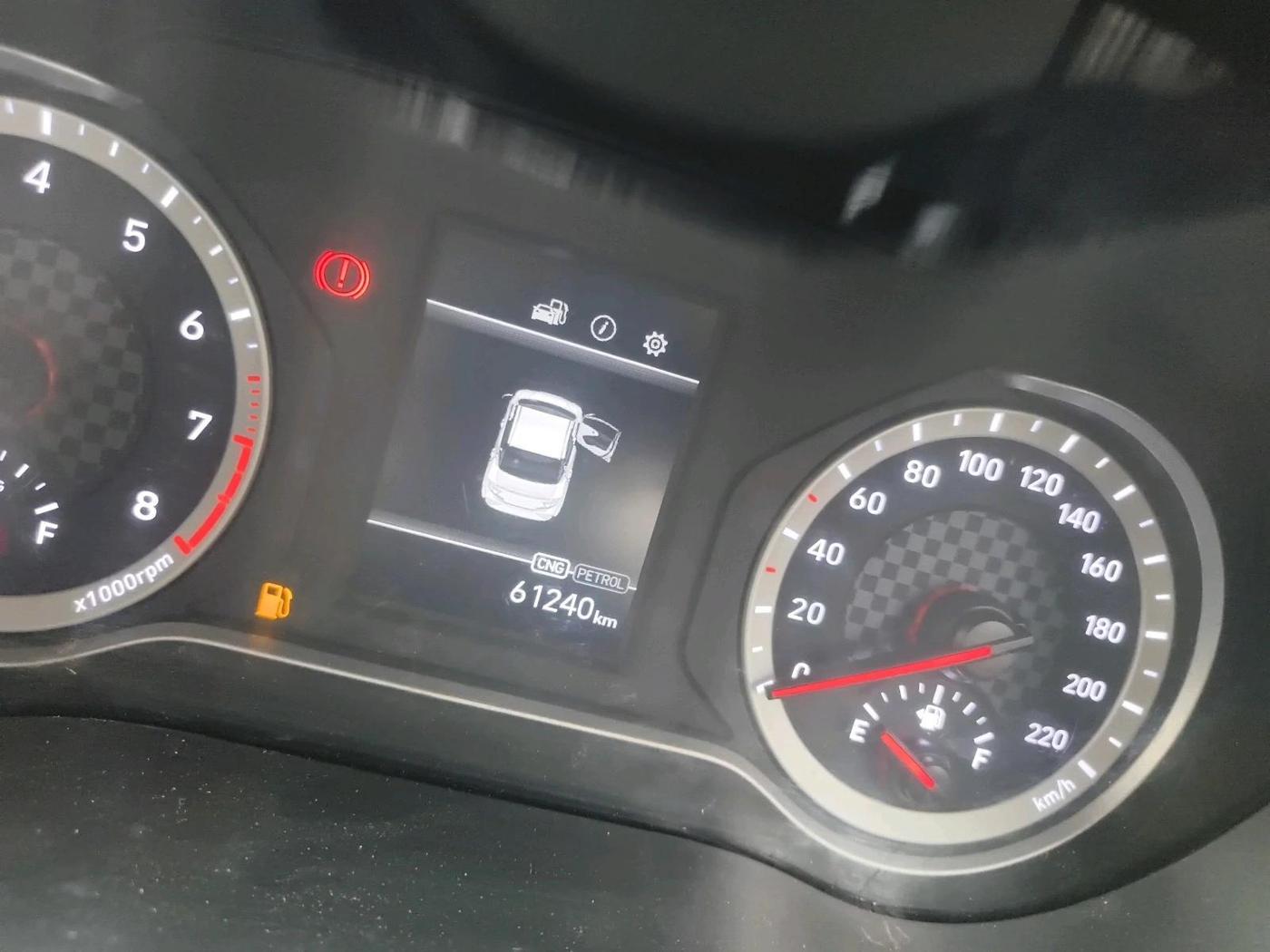 2023 Hyundai AURA SX 1.2 CNG, CNG, Manual, 61,240 km, interior
