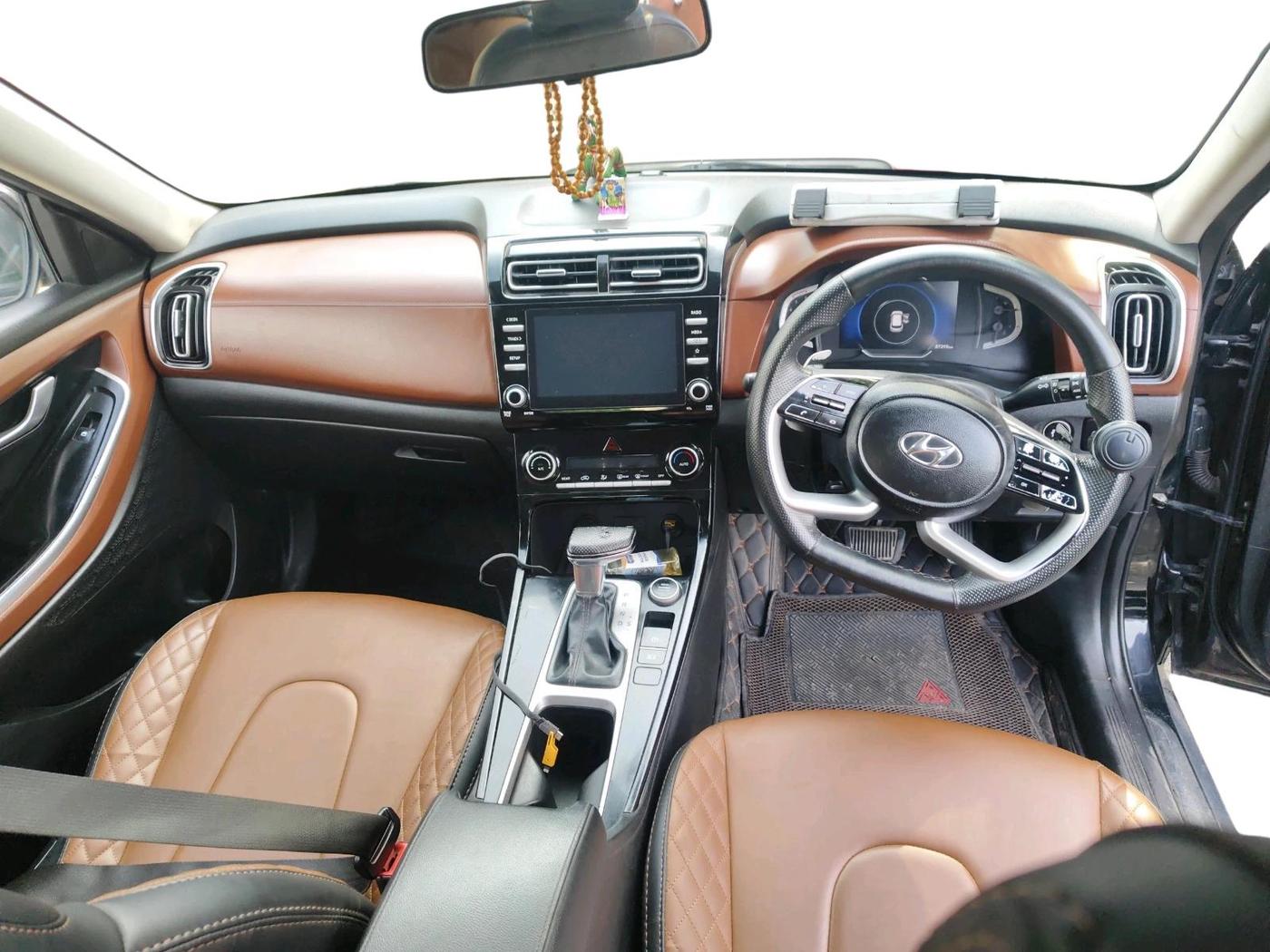 2022 Hyundai ALCAZAR PRESTIGE(O) EXE 1.5 AT 7STR, Diesel, Automatic, 87,295 km, interior