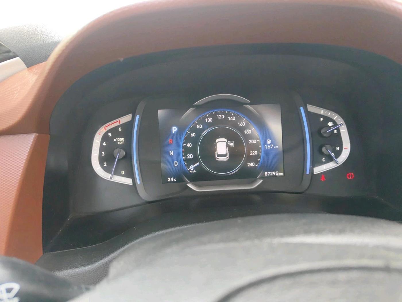 2022 Hyundai ALCAZAR PRESTIGE(O) EXE 1.5 AT 7STR, Diesel, Automatic, 87,295 km, interior