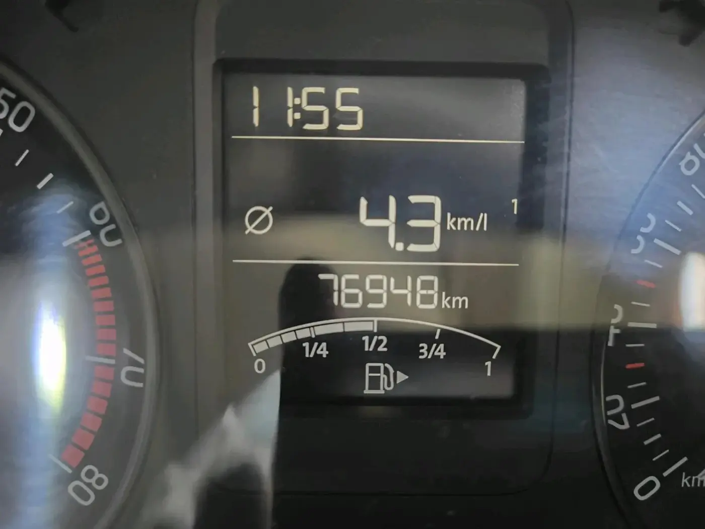2020 Skoda Rapid 1.0 AMBITION TSI MT, Petrol, Manual, 76,948 km, interior