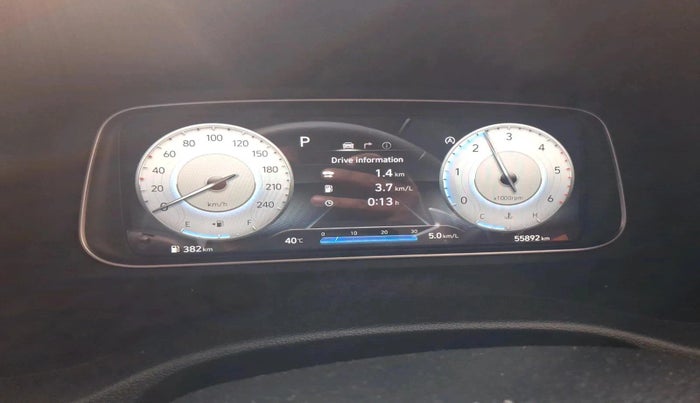 2024 Hyundai ALCAZAR 1.5 SIGNATURE (O) AT 7STR, Diesel, Automatic, 55,892 km, interior