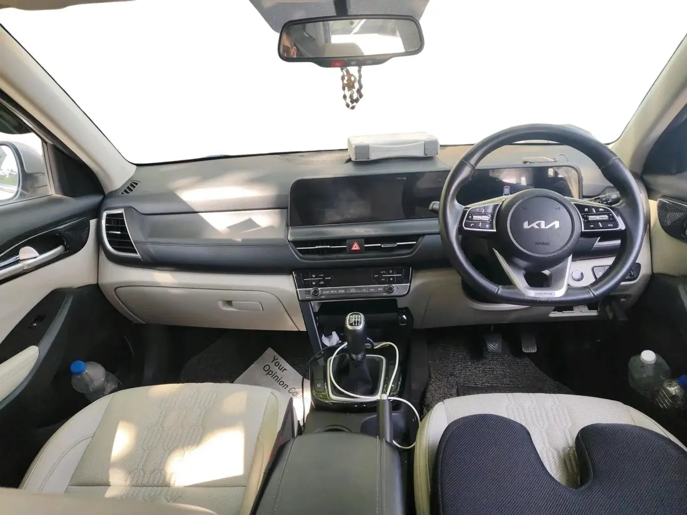 2023 KIA SELTOS HTX 1.5 DIESEL IMT, Diesel, Manual, 37,476 km, interior
