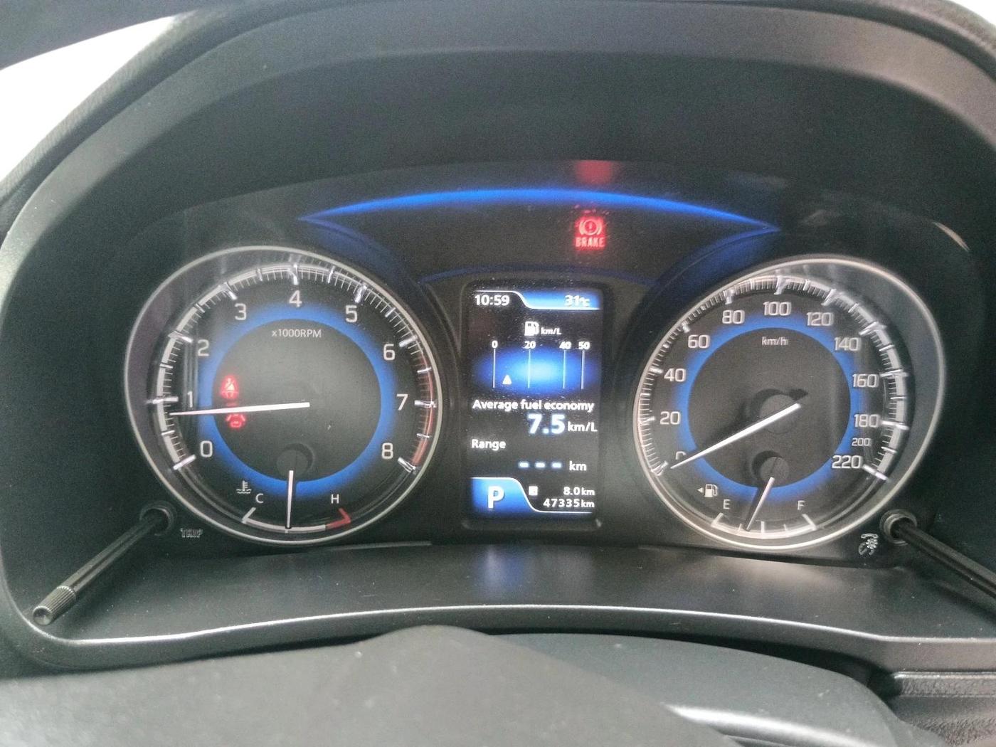 2018 Maruti Baleno ZETA CVT PETROL 1.2, Petrol, Automatic, 47,335 km, interior