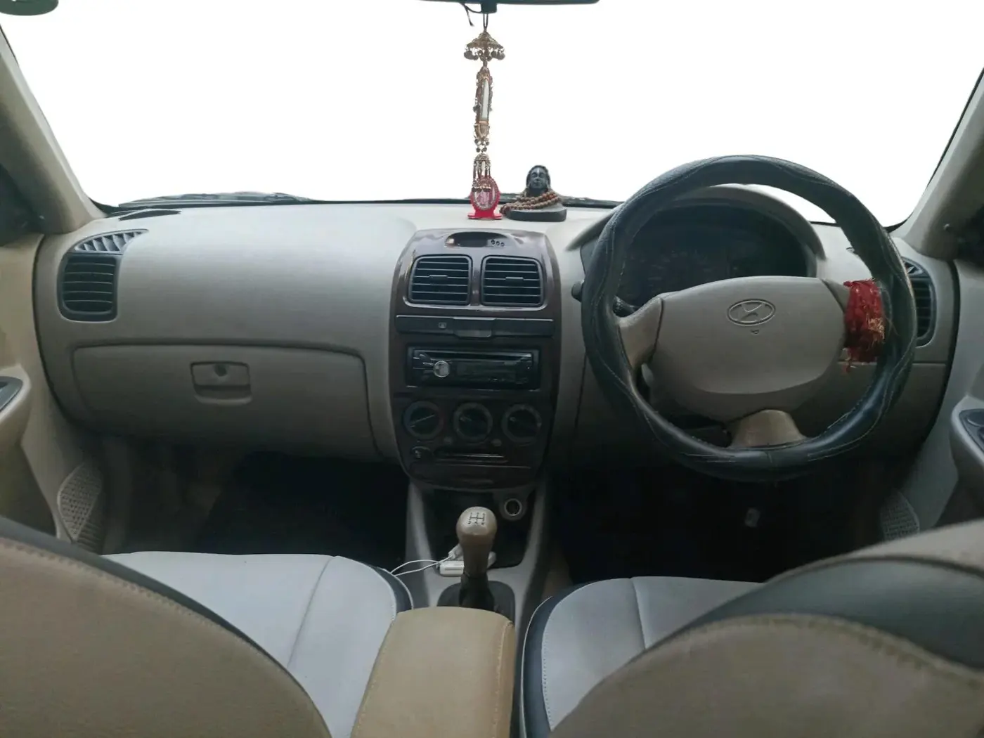 2006 Hyundai Accent VIVA CRDI, Diesel, Manual, 1,43,240 km, interior