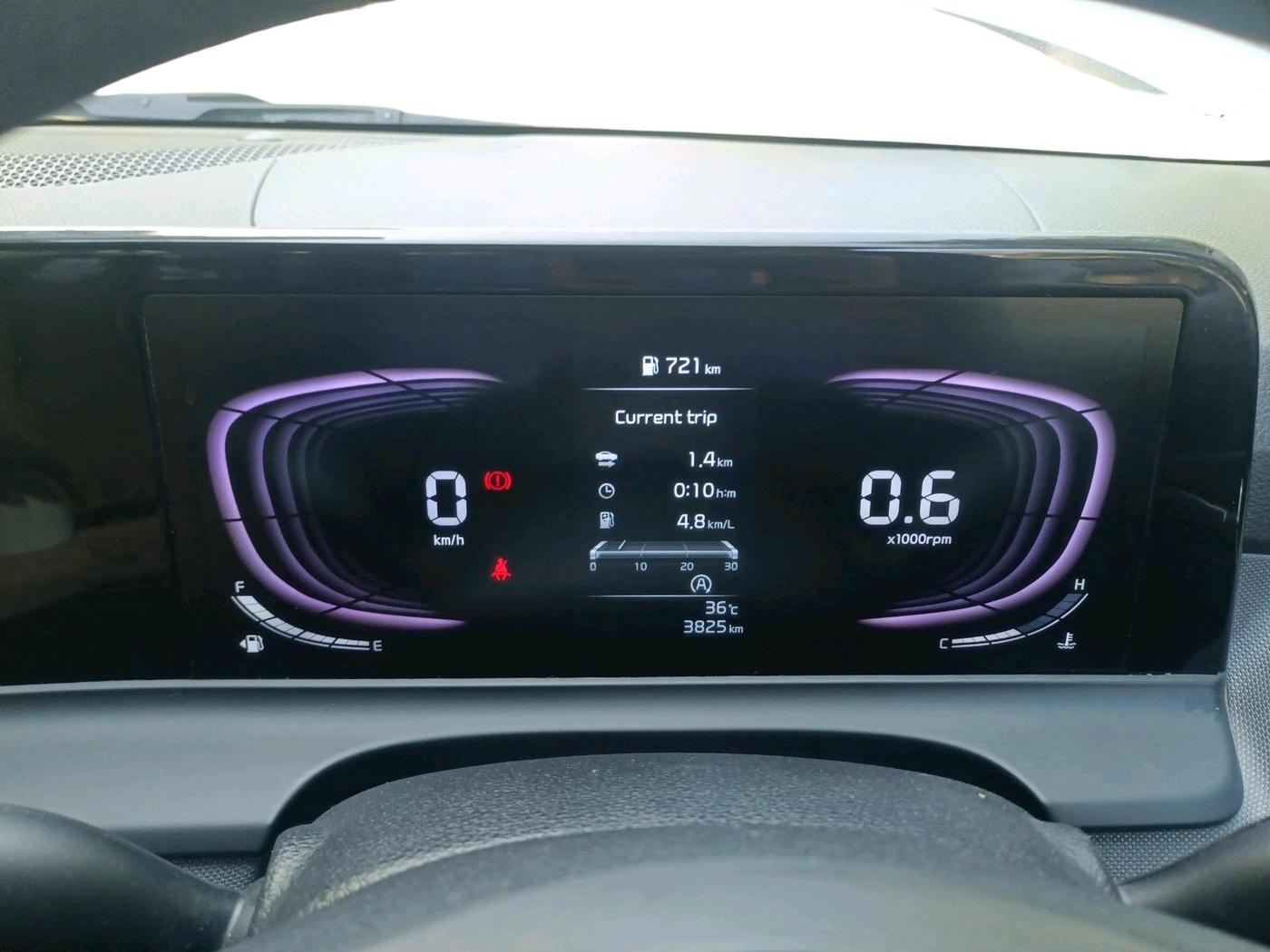 2025 KIA SELTOS HTE (O)1.5 Petrol MT, Petrol, Manual, 3,825 km, interior