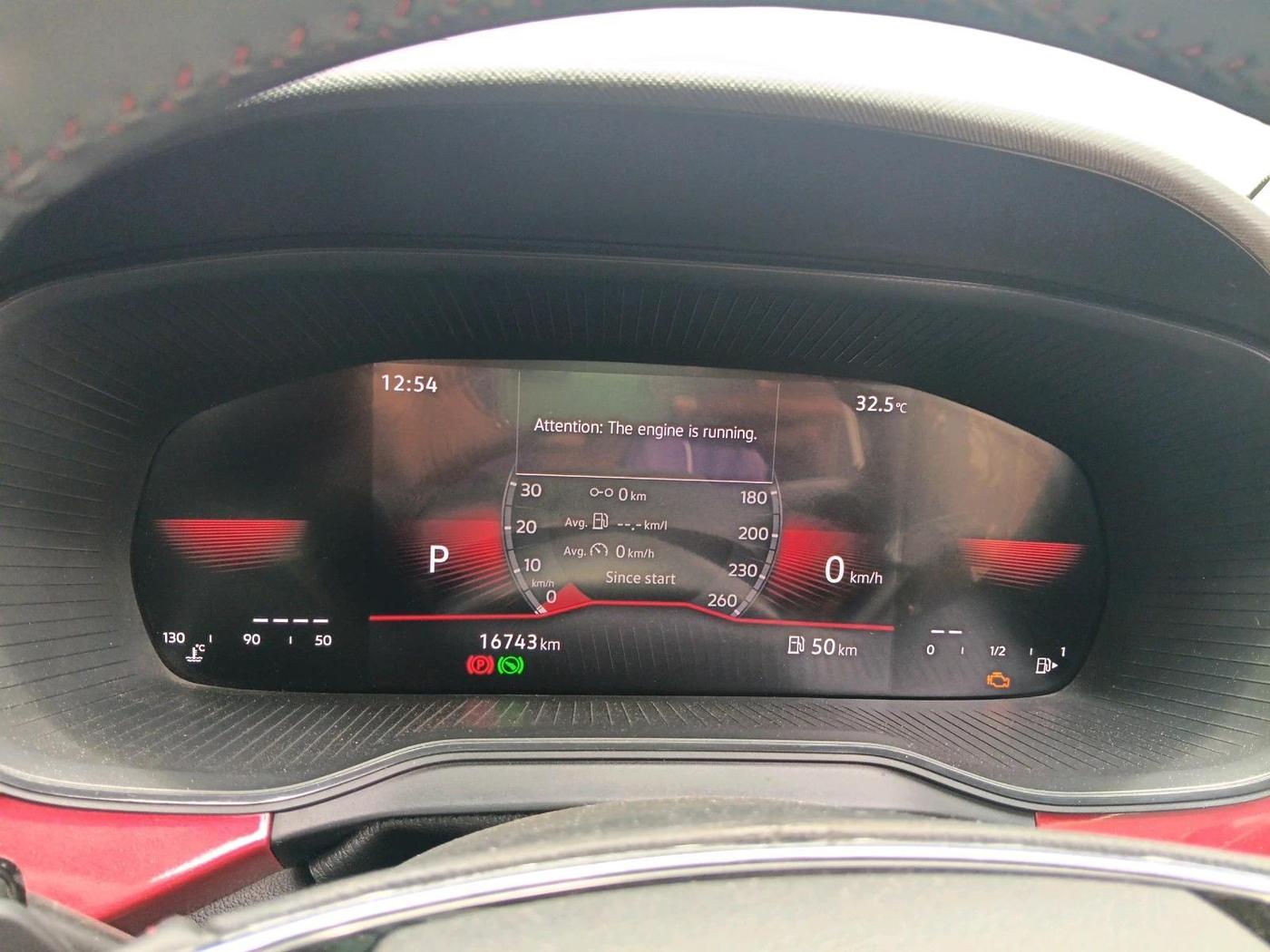2025 Skoda KUSHAQ MONTE CARLO 1.0L TSI AT, Petrol, Automatic, 16,743 km, interior