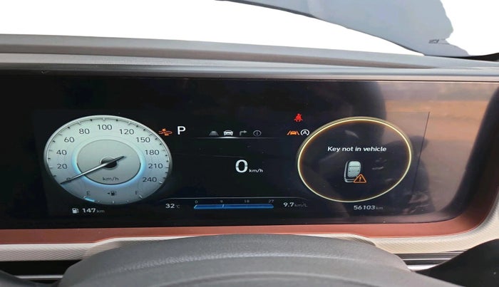 2024 Hyundai Creta SX (O) 1.5 DIESEL AT, Diesel, Automatic, 56,103 km, interior