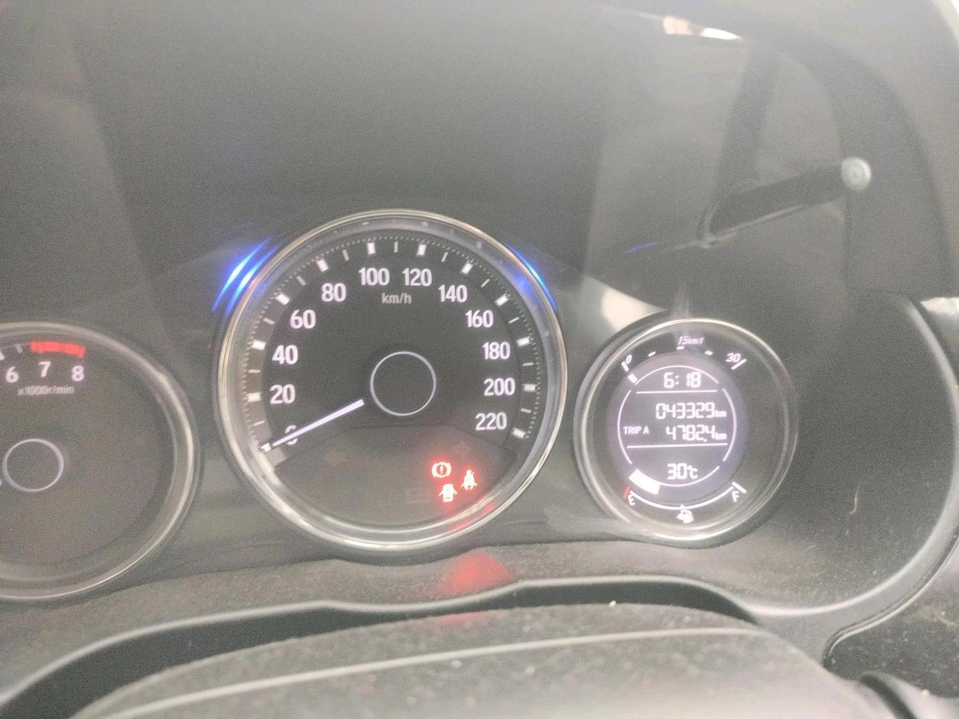 2018 Honda City 1.5L I-VTEC SV, Petrol, Manual, 43,329 km, interior