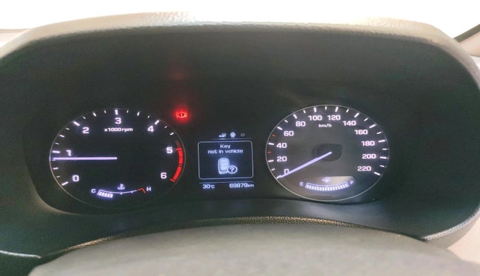 2016 Hyundai Creta SX (O) 1.6 DIESEL, Diesel, Manual, 69,879 km, interior