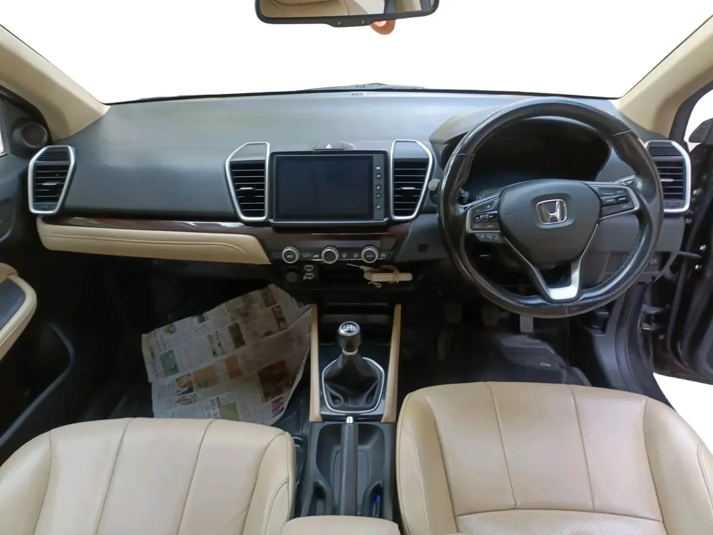 2021 Honda City 1.5L I-VTEC ZX, Petrol, Manual, 1,00,804 km, interior