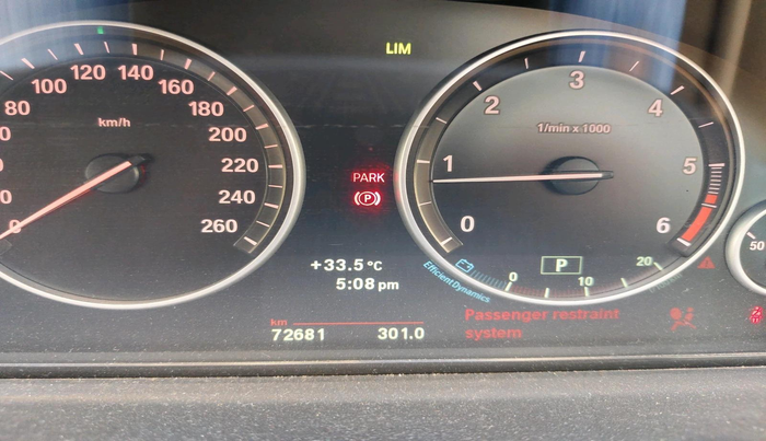 2012 BMW 5 Series 520D 2.0, Diesel, Automatic, 72,681 km, interior