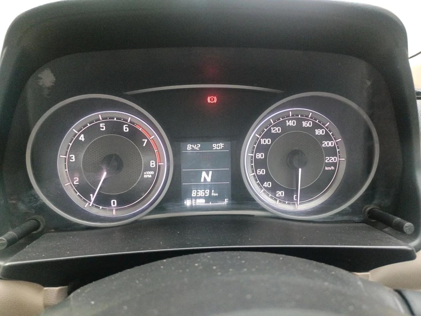 2017 Maruti Dzire VXI AMT, Petrol, Automatic, 83,691 km, interior