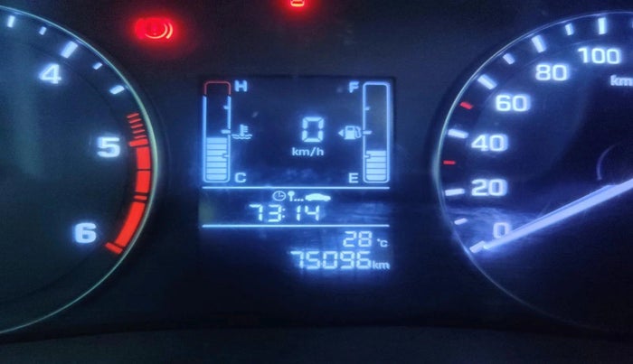 2016 Hyundai Creta SX PLUS 1.6 DIESEL, Diesel, Manual, 75,096 km, interior