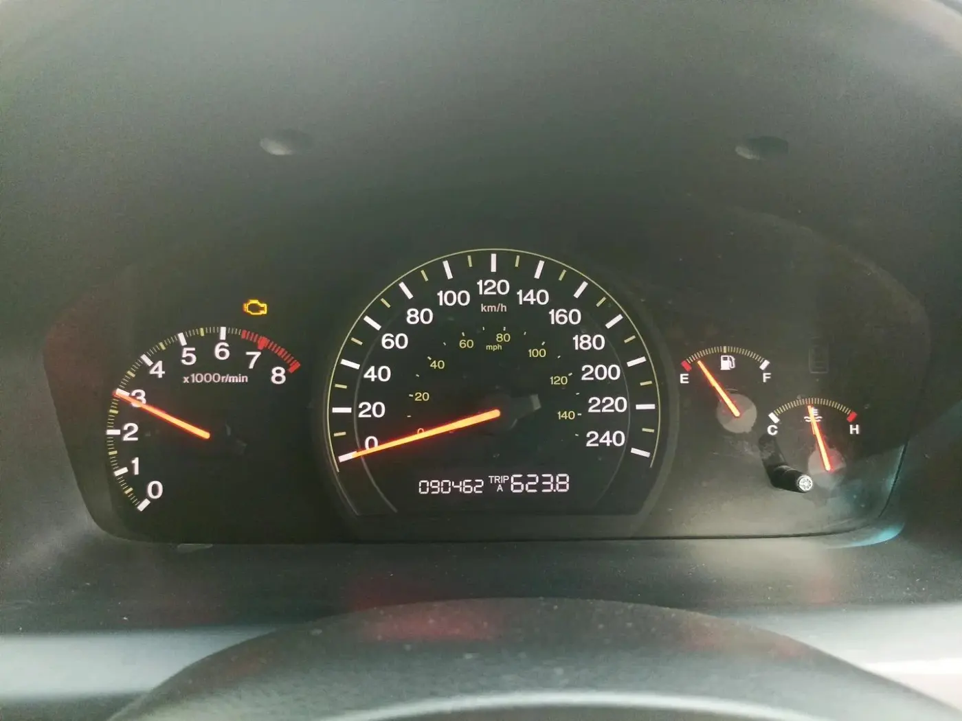 2004 Honda Accord 2.4 LVTI-L MT, Petrol, Manual, 90,462 km, interior